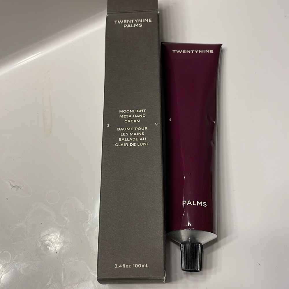 NEW | TWENTYNINE PALMS Moonlight Mesa Hand‎ Cream 3.4 oz